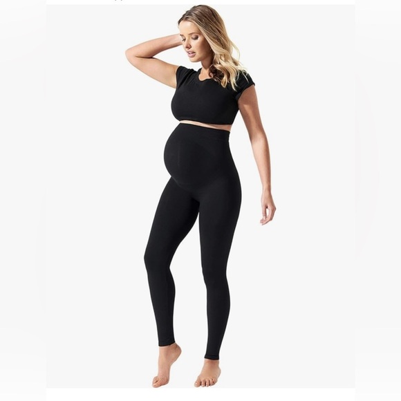 Blanqi Maternity Black Leggings- Size XL - Picture 1 of 4